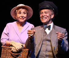 Michael Learned (4-time Emmy Award Winner) as Miss Daisy and Walter Borden as Hoke took to the stage at Meaford Hall Wednesday for the first of five performances of Driving Miss Daisy. Photo: Hailey McHarg Photography DrivingMissDaisyPromobyHaileyMcHargPhotography2010_225