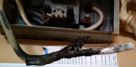Submitted photo smart meter near fire 468 2